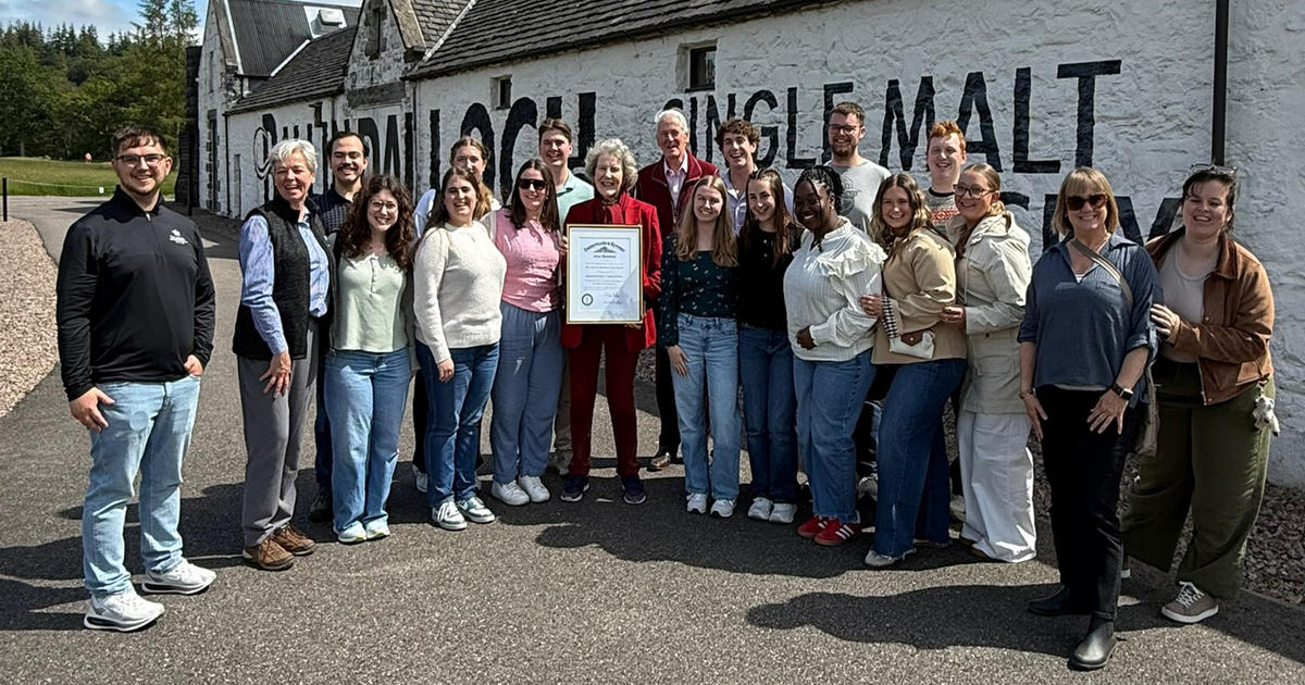 Beam Institute students gain global spirits experience in Scotland