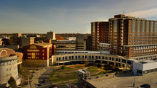 This is a photo of the University of Kentucky medical campus.