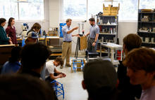 Photo of Douglas Klein Teaching a Class