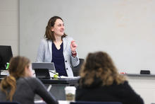 Photo of Professor Chwatko Teaching