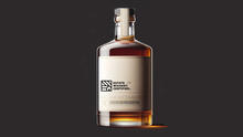 A bottle of whiskey featuring the Estate Whiskey Certified label