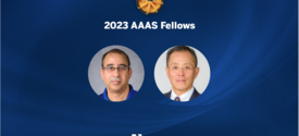 UK's Pradeep Kachroo (left) and Yang-Tse Cheng (right) are among the 502 scientists, engineers and innovators elected as 2023 AAAS Fellows. Photo provided.