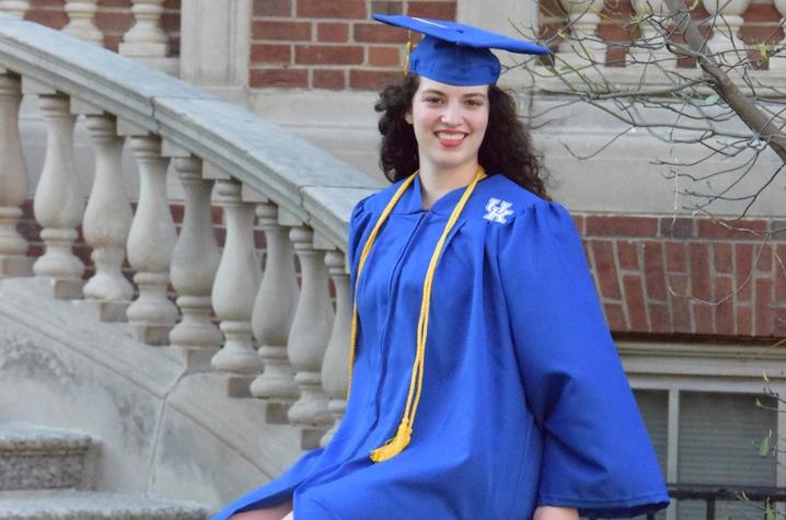 photo of Fiona Foster in cap and gown