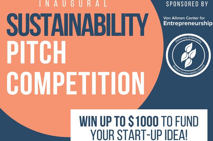 photo of 2018 Sustainability Pitch Competition poster