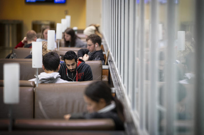 A Photo of UK students.