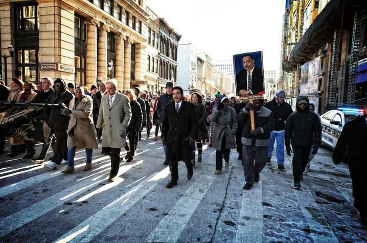 MLK March on January 21, 2019 in Lexington, Ky. Mark Cornelison | UKphoto