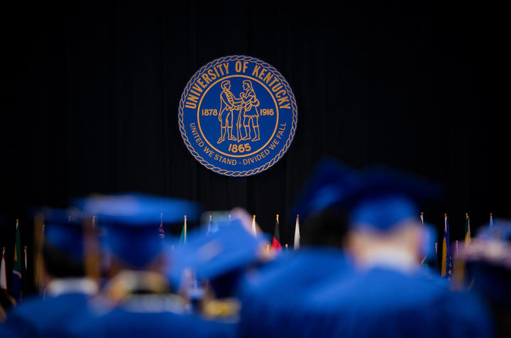 The University of Kentucky's commencement ceremony on May 3, 2019 at Rupp Arena. 