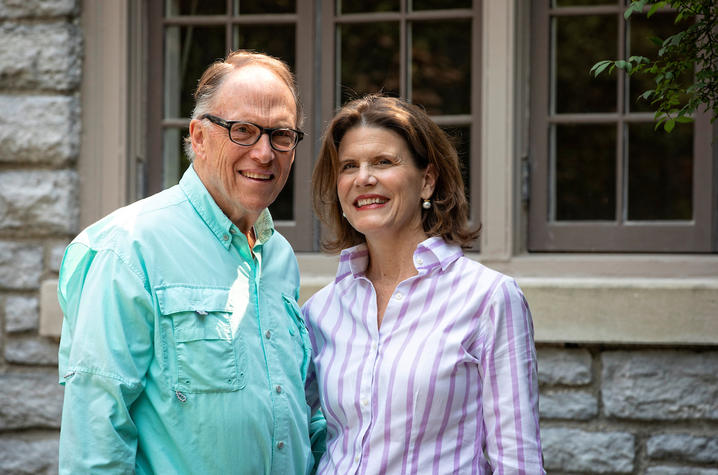 photo Guy Bradley and his wife Harriet 