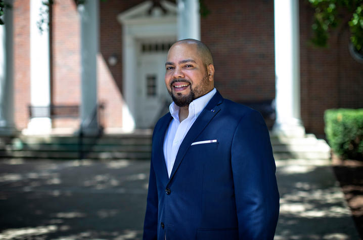 This is a photo of new UK College of Education Dean Julian Vasquez Heilig. 