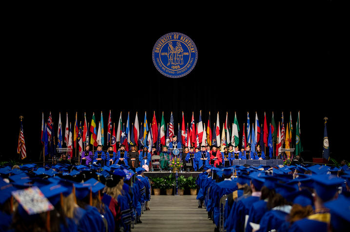 photo of UK December 2019 Commencement Ceremony.