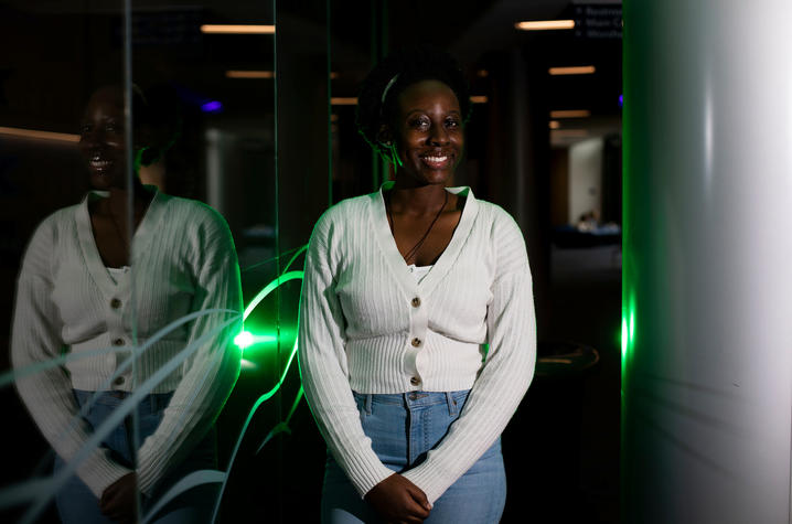 2020 SPARK student researcher Hope Makumbi. Pete Comparoni | UK Photo.