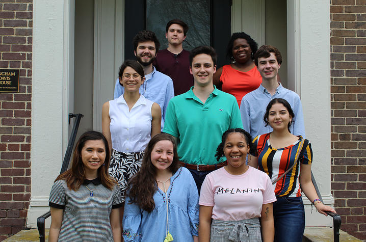 photo of 2019 Gaines Fellows