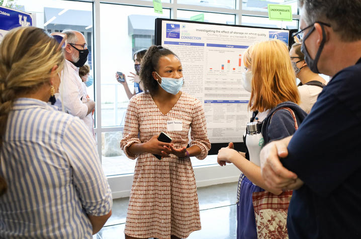 The UK Student Sustainability Council and Office of Undergraduate Research are offering an opportunity for all students to submit their sustainability-related research as a poster. Photo provided by OUR.