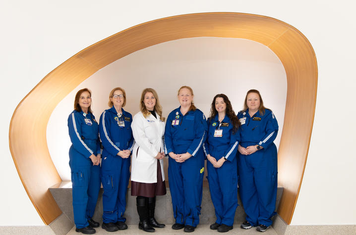 Image of palliative care transport team