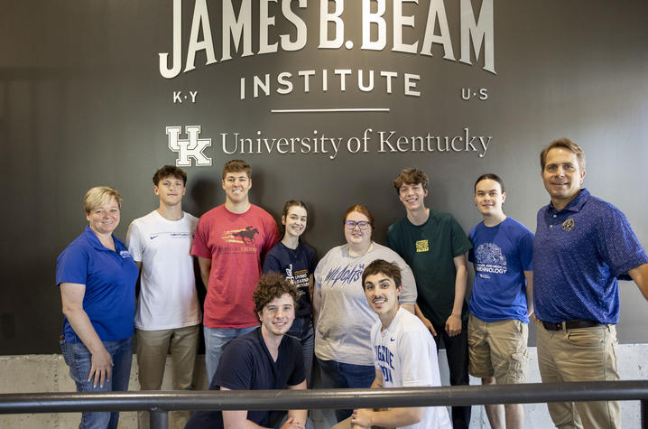 James B. Beam Institute for Kentucky Spirits summer interns