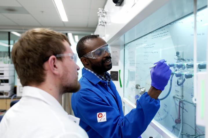 Samuel Awuah, Ph.D. and Justin Holmes