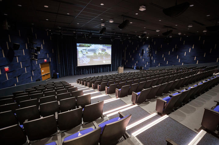 Worsham Theater in the Gatton Student Center. Pete Comparoni | UK Photo