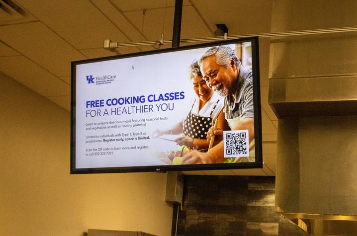 BBDC has been able to offer these free cooking classes patients with Type 1 or Type 2 diabetes or prediabetes. Funding and support for these cooking classes is provided by UK HealthCare’s Healthy Kentucky Initiative. Photo by UK HealthCare Brand Strategy.