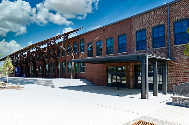 This is a photo of the Gray Design Building at the University of Kentucky, home to the College of Design