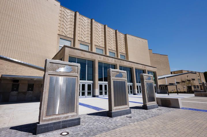 The Newly Renovated Historic Memorial Coliseum, UK Athletics This is a photo of the newly renovated Historic Memorial Coliseum on the UK campus.