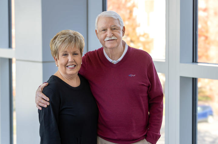 Image of Steve Worrell and his wife Janice