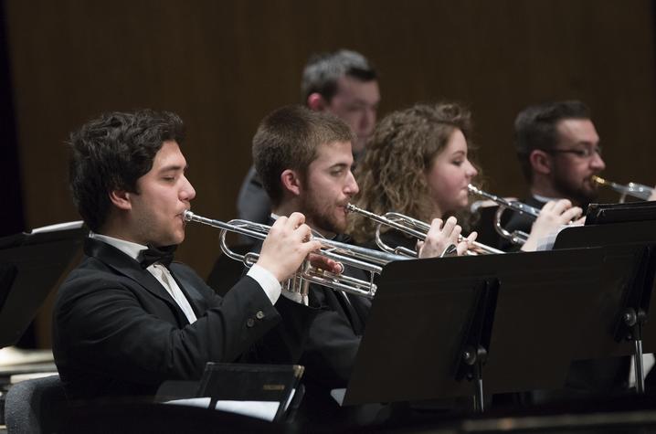 photo of uk musicians playing in the UK Symphony Orchestra