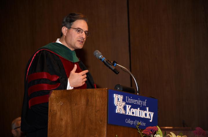 This is a photo of UK College of Medicine Dean Robert DiPaola.