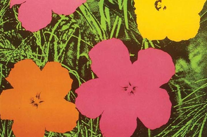 photo of "Flowers" by Andy Warhol