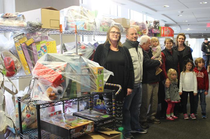 Jonathan Ard's family collected over a thousand toys for the patients at Kentucky Children's Hospital