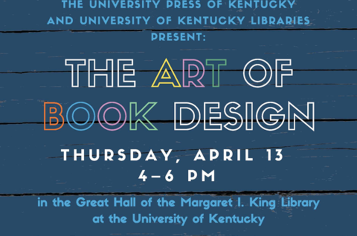 photo of "The Art of Book Design" poster