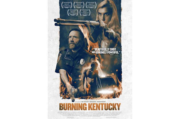 photo of poster for "Burning Kentucky"