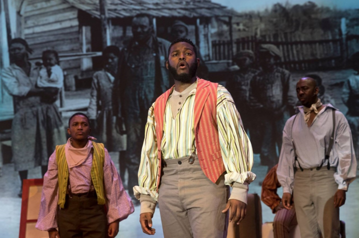 photo of Blake Denson performing in UK Opera Theatre's "Show Boat" at Singletary Center