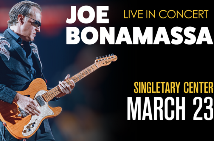photo of Joe Bonamassa Singletary concert web slide
