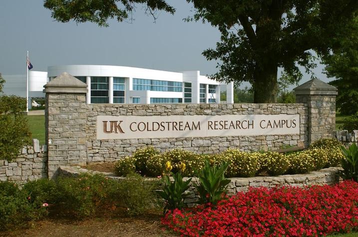 photo of Coldstream Research Campus sign
