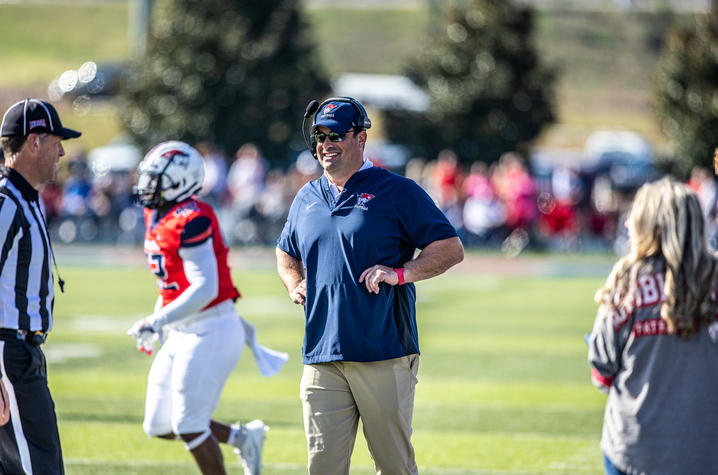 Shan Housekeeper was presented with a dream opportunity — a head coaching position — while in the midst of his health battle. Photo courtesy of University of the Cumberlands Athletics.