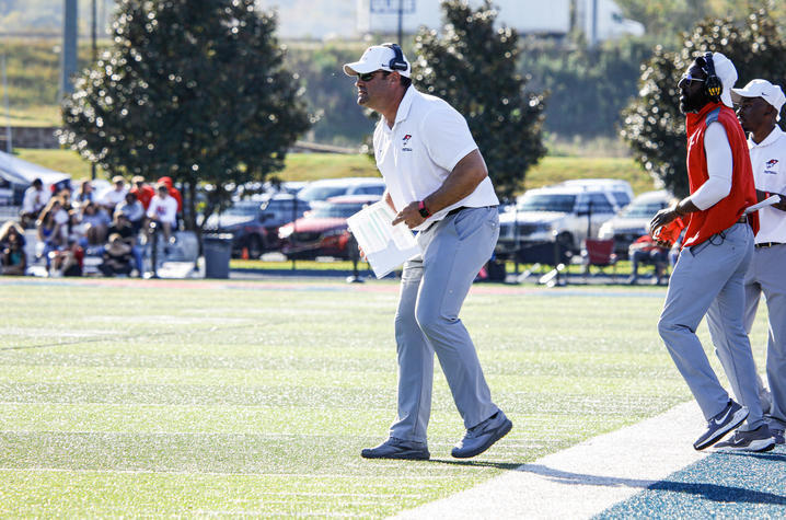 Throughout his health journey, Shan Housekeeper leaned on the discipline and resilience he honed as a football coach. Photo courtesy of University of the Cumberlands Athletics.