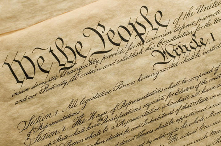 Photo of U.S. Constitution