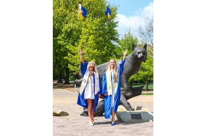 Sumner and Honung will celebrate their graduation on May 3, 2024, but they will be returning to UK in the fall to begin medical school. Carter Skaggs | UKPhoto