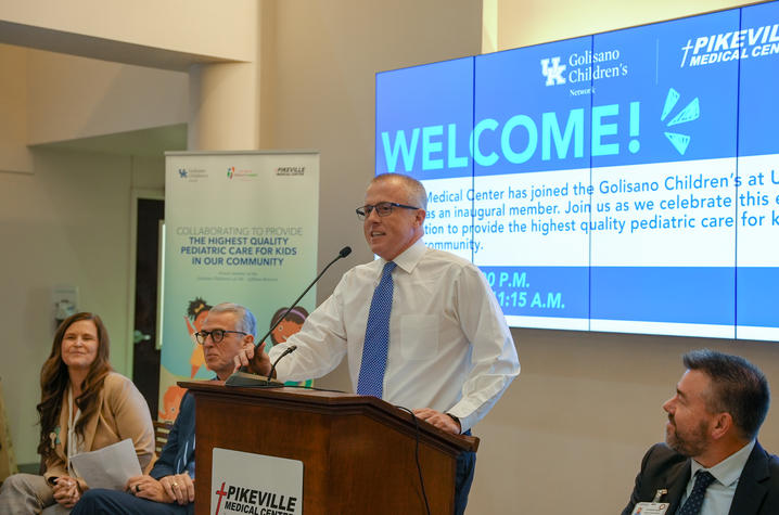 Image of Dr. Scottie Day at podium