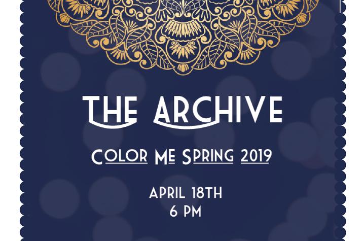 photo of "Color Me Spring" poster