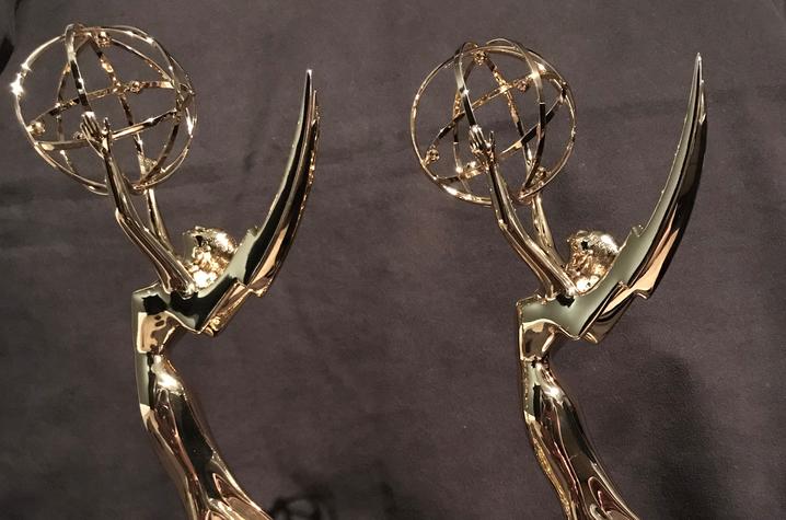 photo of 2 Emmys earned for production of "Grand Night"