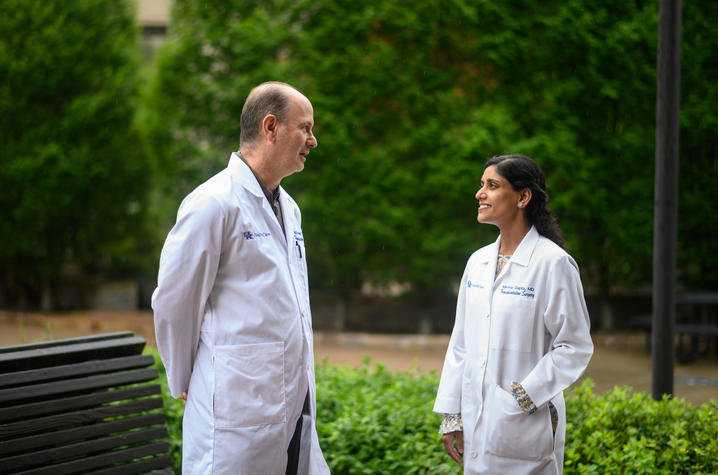 Roberto Gedaly and Meera Gupta