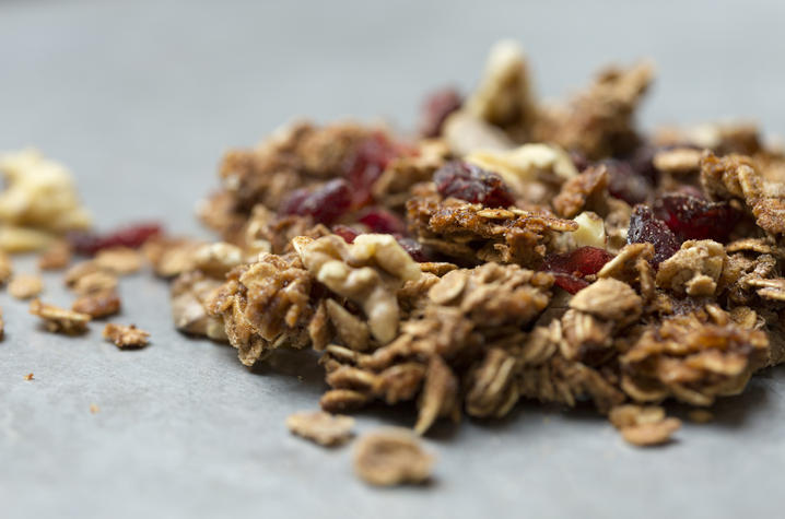 Photo of the granola served at "Gill Goes Red" 2017