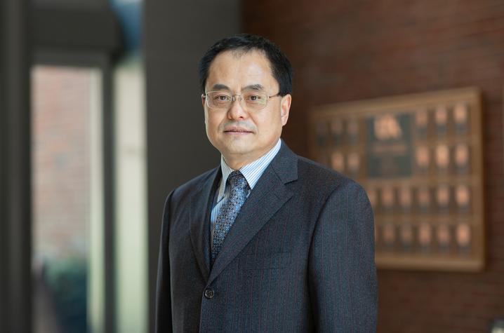 Guoqiang Yu, Ph.D., is a professor in the F. Joseph Halcomb III, M.D. Department of Biomedical Engineering in the UK Stanley and Karen Pigman College of Engineering. Photo provided.