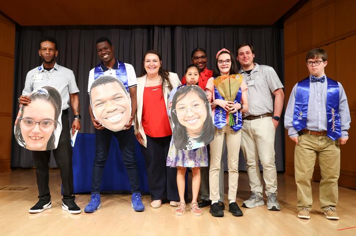 It took a dedicated team from UK HealthCare, FCPS and OVR to launch Project SEARCH. Graduation was a full celebration of each interns' achievements. Carter Skaggs | UKphoto