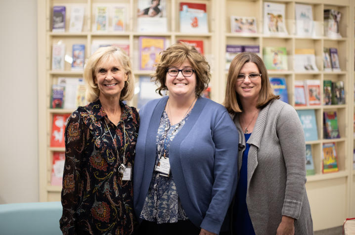 photo of patient and family health education specialists