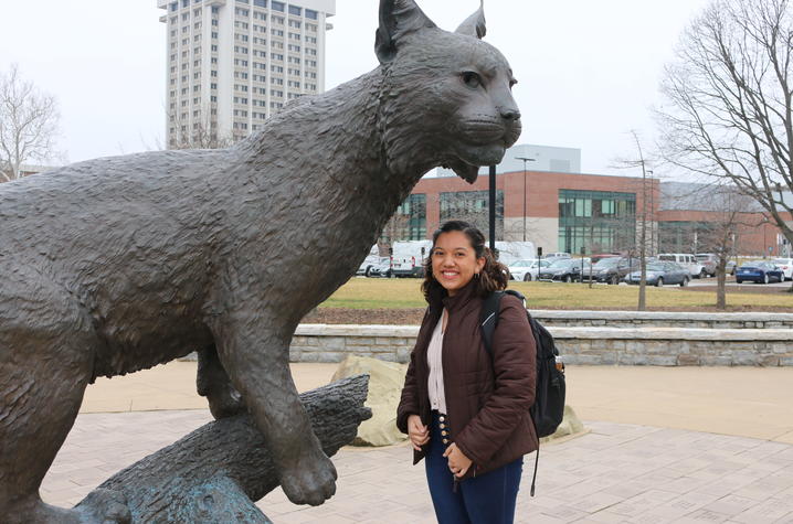 Camila Urcuyo, a UK Global Scholar from Nicaragua