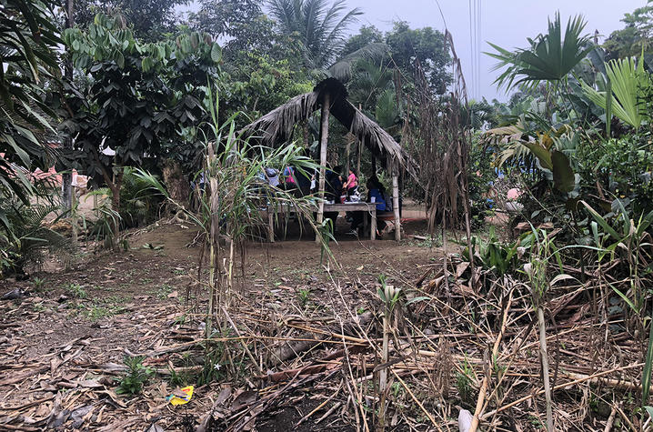 Photo of clinic site in Ecuador