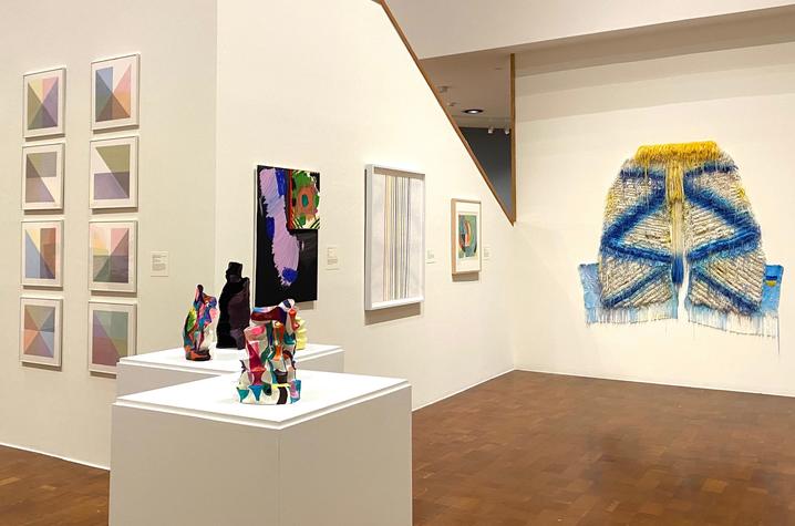 photo of "Coloring" exhibition at UK Art Museum