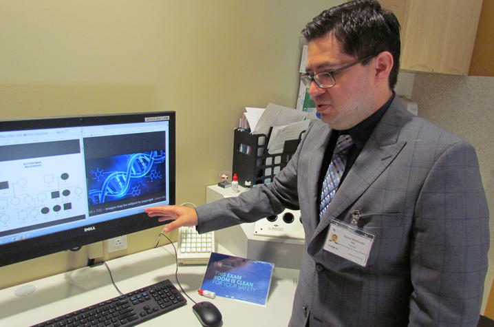 Dr. Maldonado gives a basic overview of genetic testing in relation to eye disease